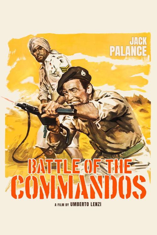 Battle of the Commandos 1969 official movie poster