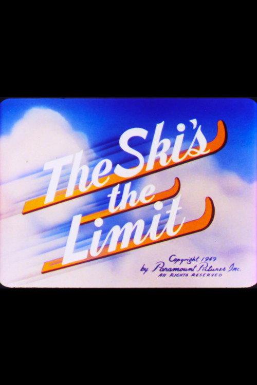 The Ski's the Limit 1949 official movie poster