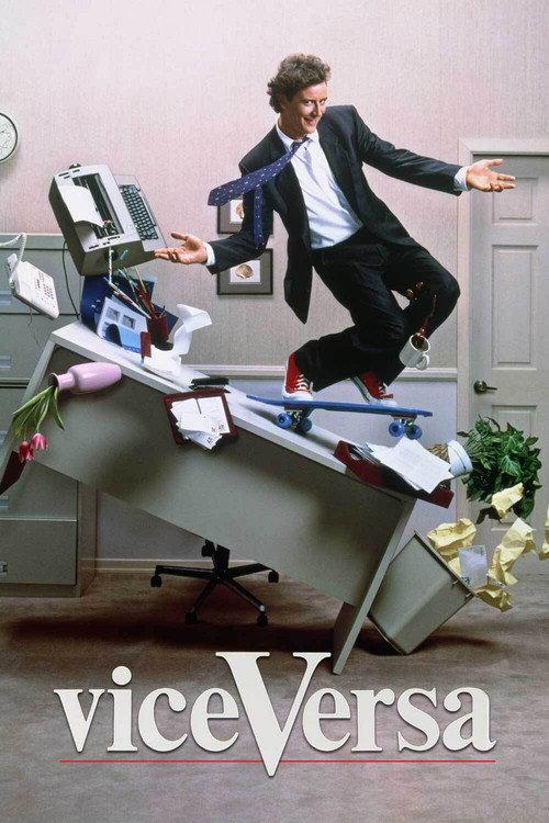 Vice Versa 1988 official movie poster