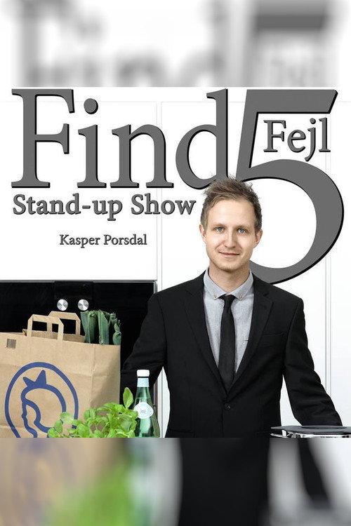 Kasper Porsdal: Find 5 Fejl 2016 official movie poster