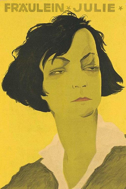 Miss Julie 1922 official movie poster