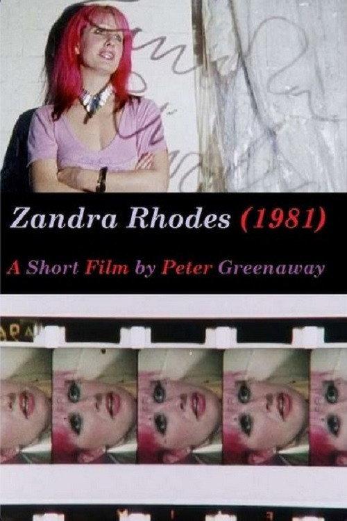 Zandra Rhodes 1981 official movie poster