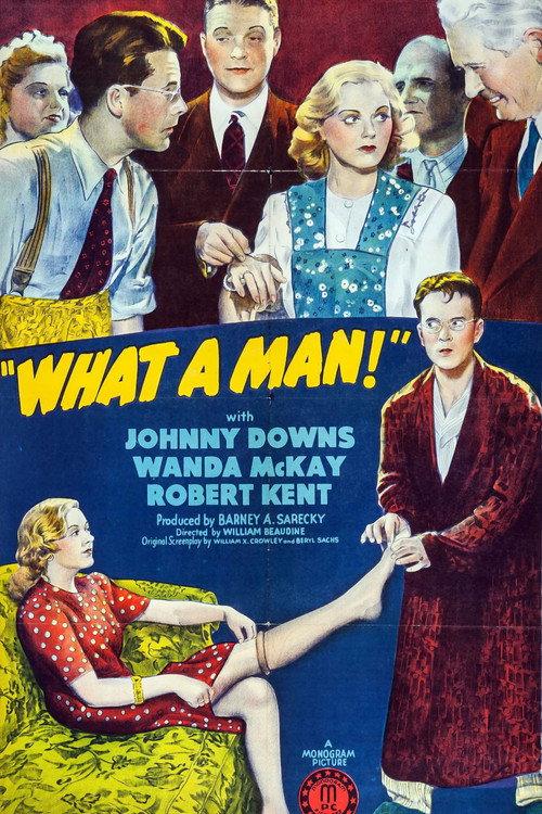 What a Man! 1944 official movie poster