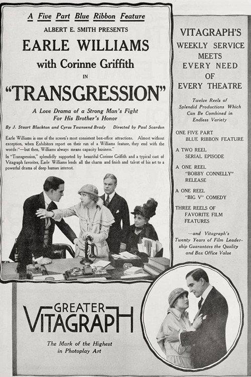Transgression 1917 official movie poster