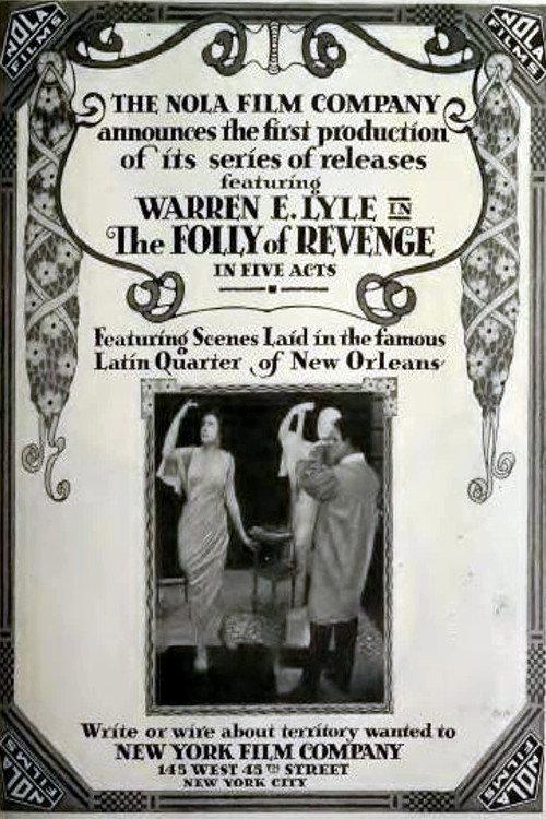 The Folly of Revenge 1916 official movie poster