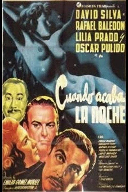Cuando acaba la noche 1950 official movie poster