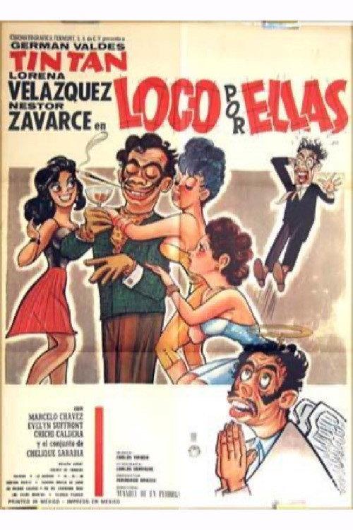 Loco por ellas 1966 official movie poster