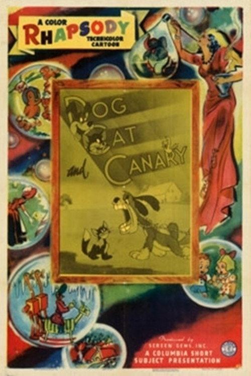 Dog, Cat, and Canary 1945 official movie poster