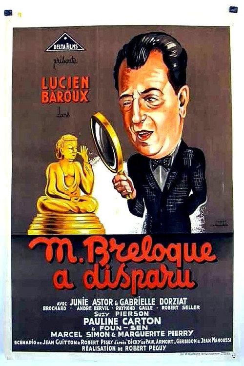 Monsieur Breloque a disparu 1938 official movie poster