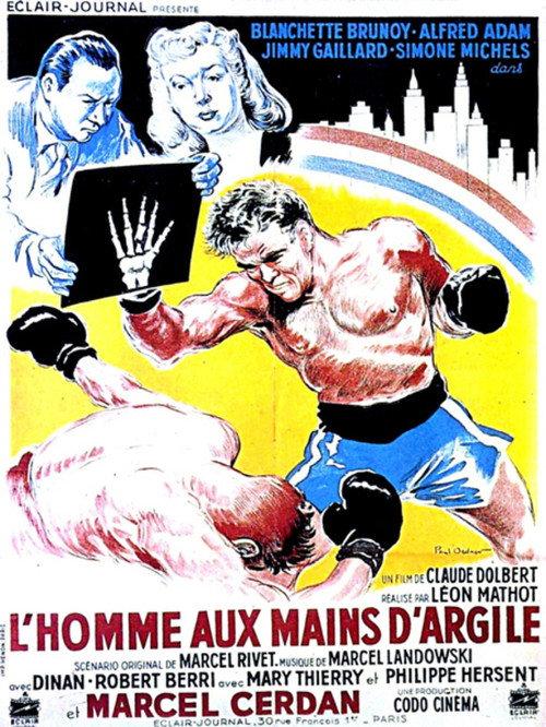L'Homme aux mains d'argile 1949 official movie poster