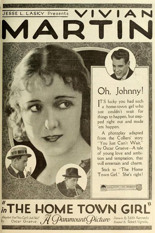 The Home Town Girl 1919 official movie poster