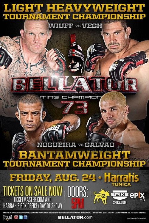 Bellator 73 2012 official movie poster