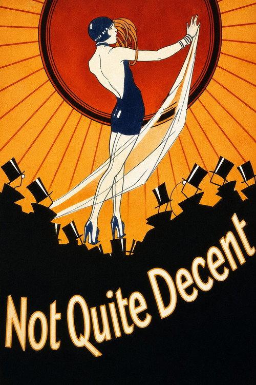 Not Quite Decent 1929 official movie poster