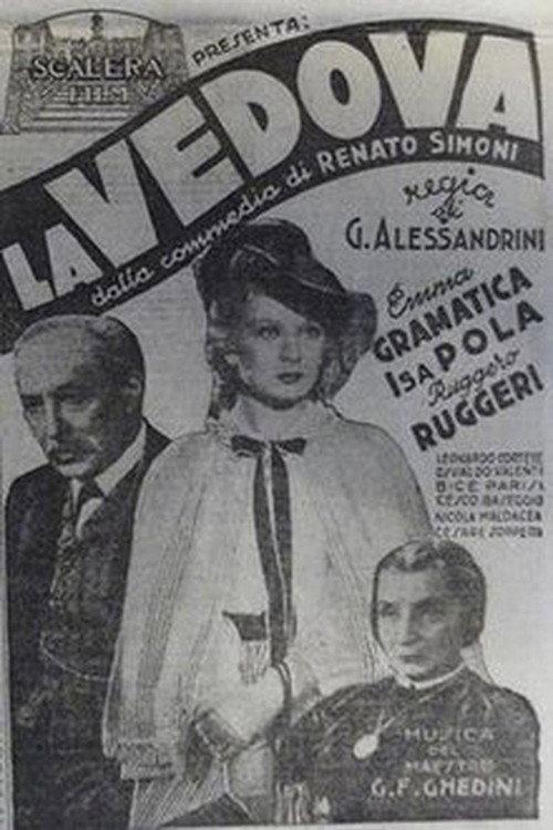 La vedova 1939 official movie poster