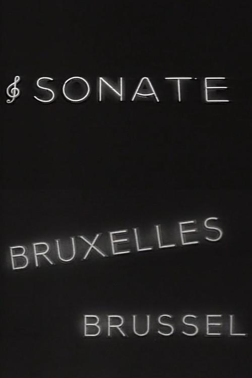 Sonate in Brussel 1955 official movie poster