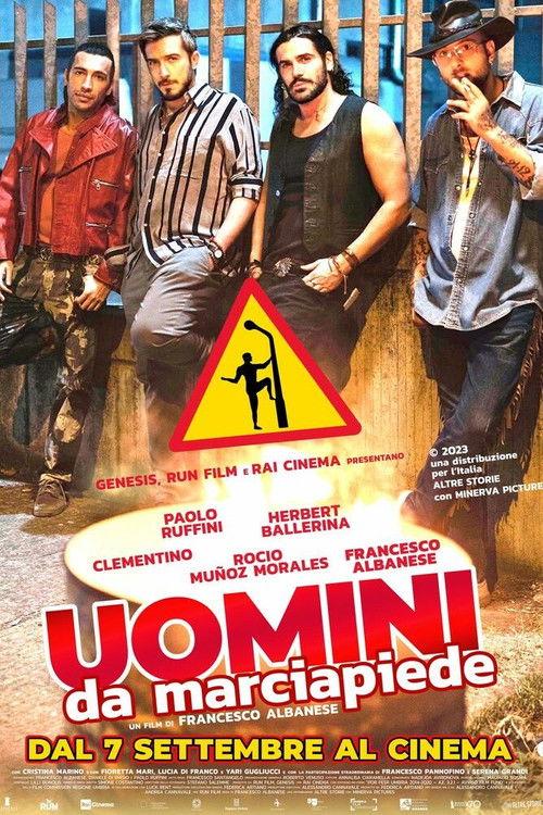 Uomini da marciapiede 2023 official movie poster