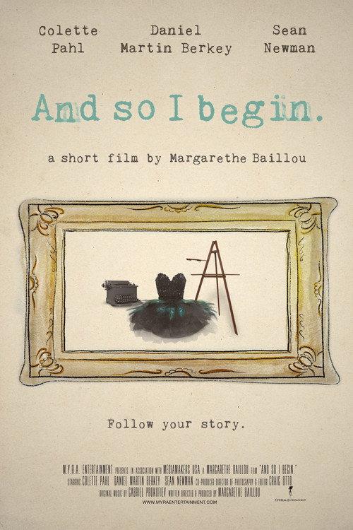And So I Begin 2022 official movie poster