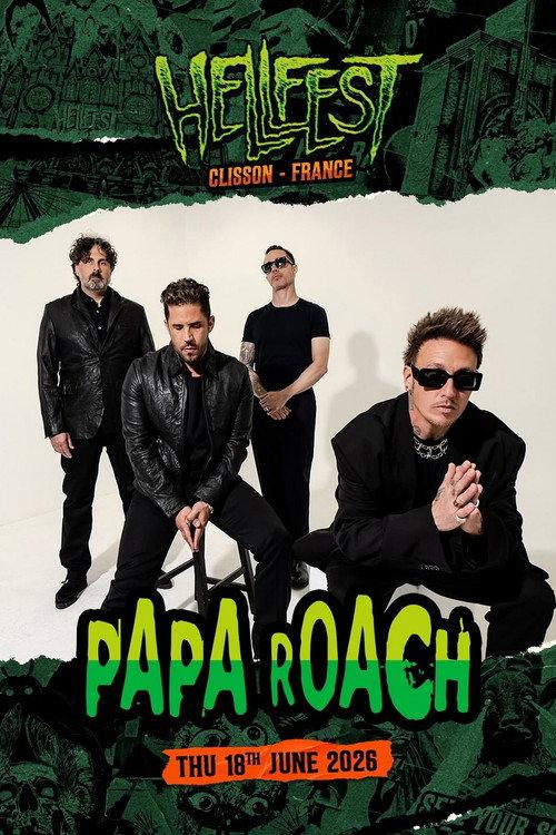 Papa Roach - Hellfest 2026 2026 official movie poster