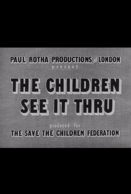 The Children See It Through 1941 official movie poster