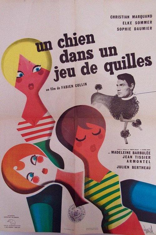 Un chien dans un jeu de quilles 1962 official movie poster