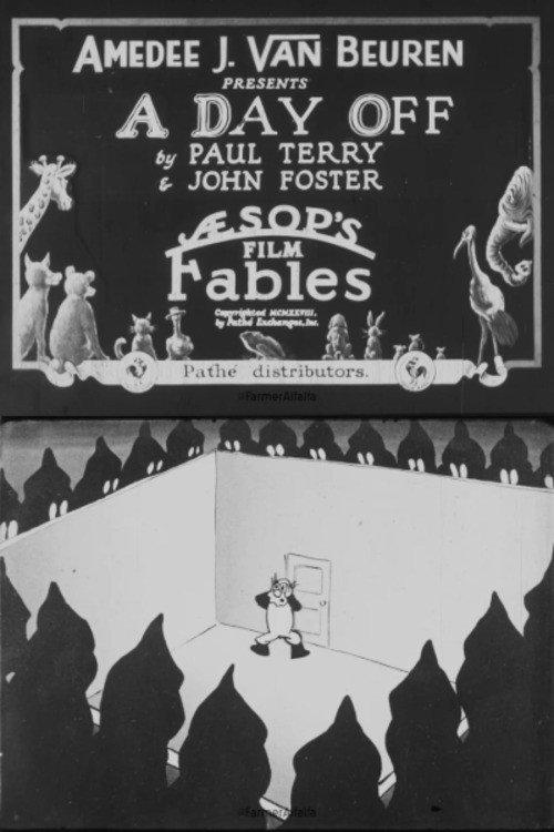 A Day Off 1928 official movie poster