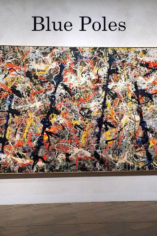 Jackson Pollock: Blue Poles 2019 official movie poster
