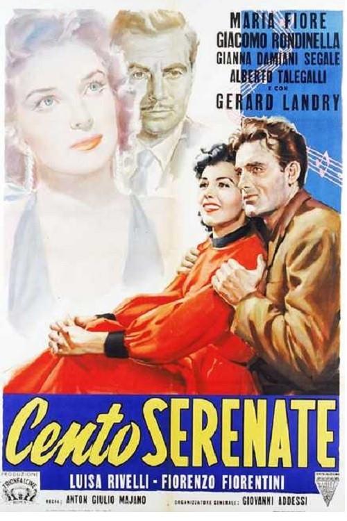 One Hundred Serenades 1954 official movie poster