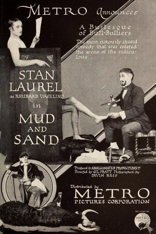 Mud and Sand 1922 official movie poster