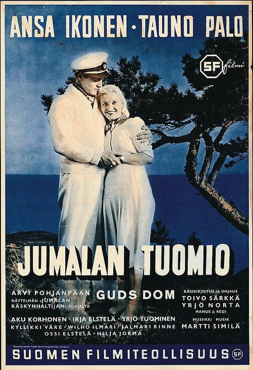 Jumalan tuomio 1939 official movie poster