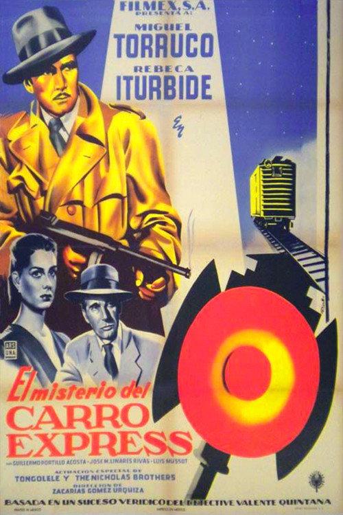 El misterio del carro express 1953 official movie poster