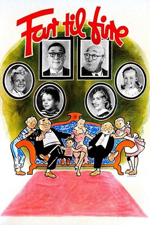 Father of Four 1953 official movie poster