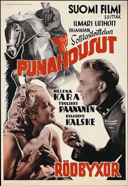 Punahousut 1939 official movie poster