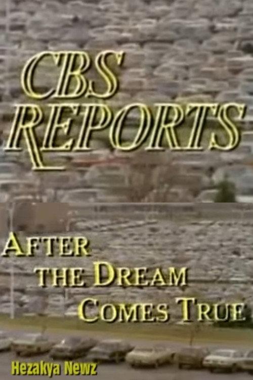 After The Dream Comes True 1982 official movie poster