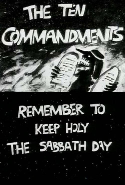The Ten Commandments Number 3: Remember to Keep Holy the Sabbath Day 1995 official movie poster