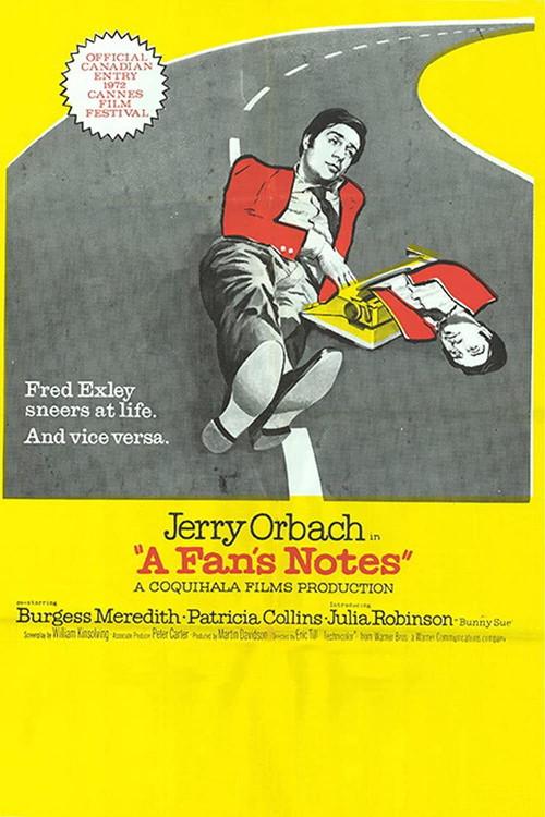 A Fan's Notes 1972 official movie poster