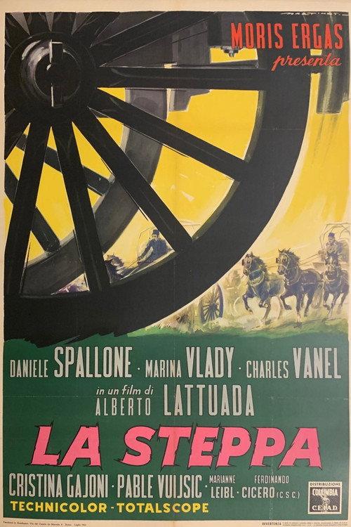 The Steppe 1962 official movie poster