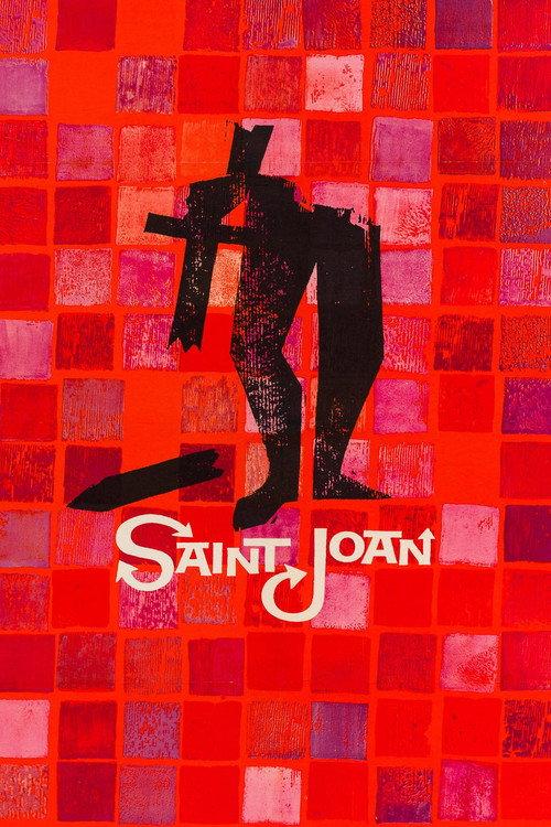 Saint Joan 1957 official movie poster
