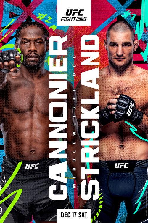 UFC Fight Night 216: Cannonier vs. Strickland 2022 official movie poster