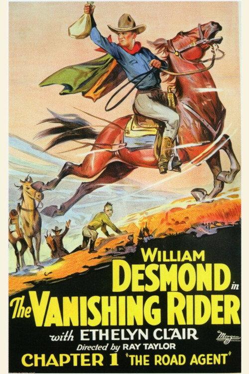 The Vanishing Rider 1928 official movie poster