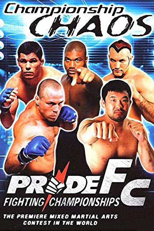 Pride 17: Championship Chaos 2001 official movie poster