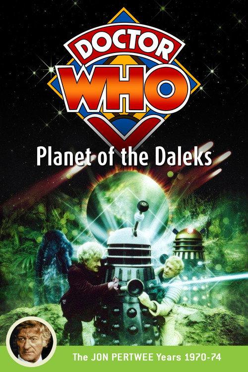 Doctor Who: Planet of the Daleks 1973 official movie poster