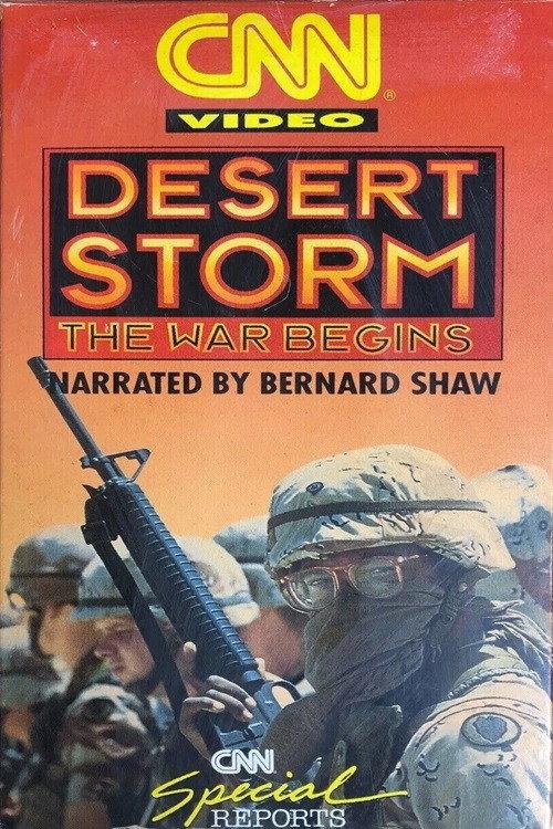 Desert Storm: The War Begins 1991 official movie poster