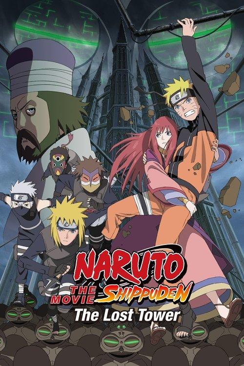 Naruto Shippuden the Movie: The Lost Tower 2010 official movie poster