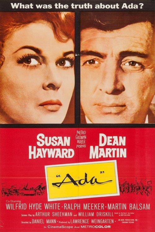 Ada 1961 official movie poster
