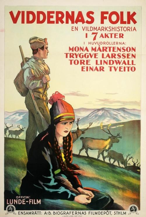 Viddenes folk 1928 official movie poster