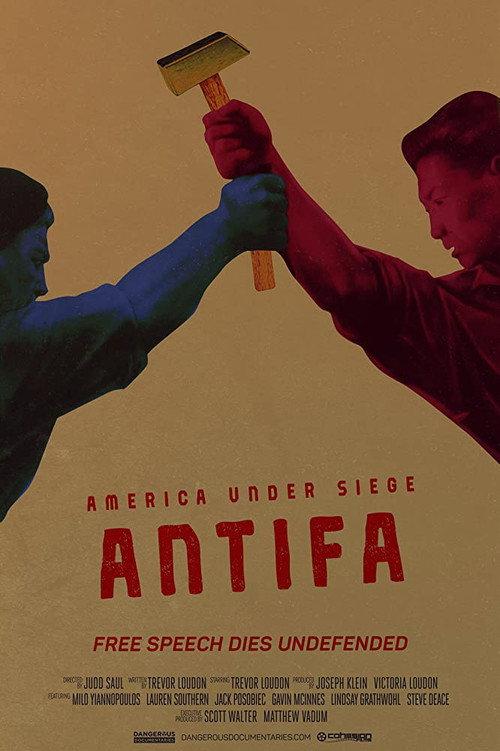 America Under Siege: Antifa 2017 official movie poster