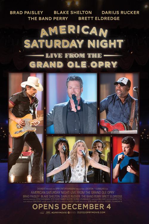 American Saturday Night: Live from the Grand Ole Opry 2015 official movie poster
