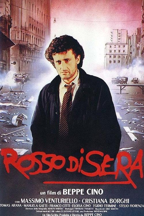 Rosso di sera 1989 official movie poster
