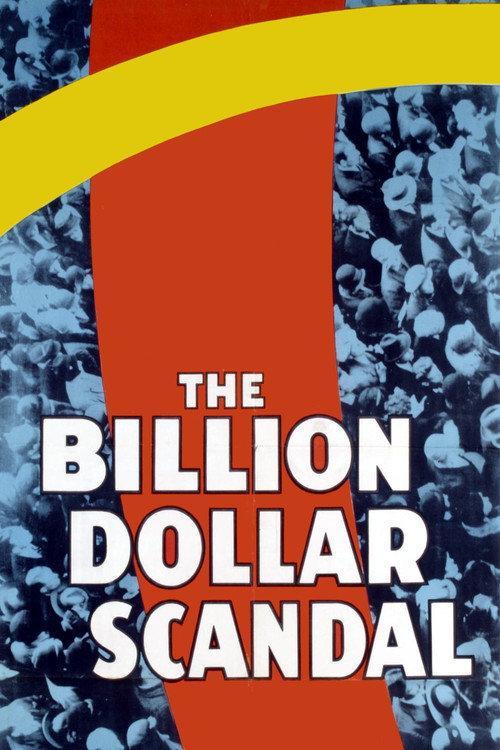 The Billion Dollar Scandal 1933 official movie poster