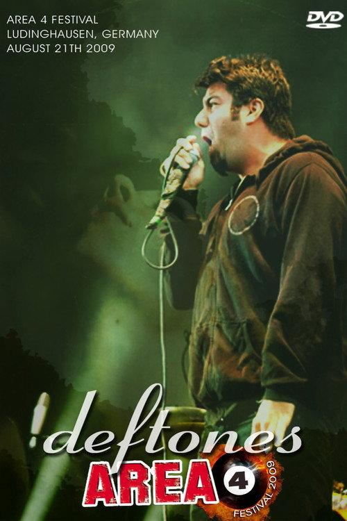 Deftones: Live at Area4 2009 official movie poster